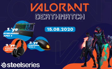 Valorant DeathMatch Turnuvası Ödül Sponsoru SteelSeries