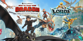 DreamWorks Ejderhanı Nasıl Eğitirsin: Gizli Dünya’sı Lords Mobile Evreninde!