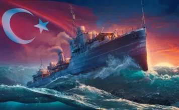 İlk Türk Gemisi Muavenet World of Warships’e Ekleniyor